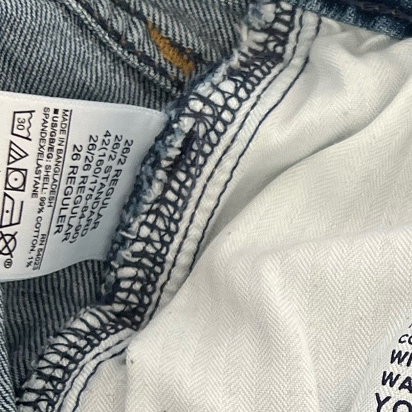 Gap Jeans Loose High Rise Size 26 - Picture 5 of 7